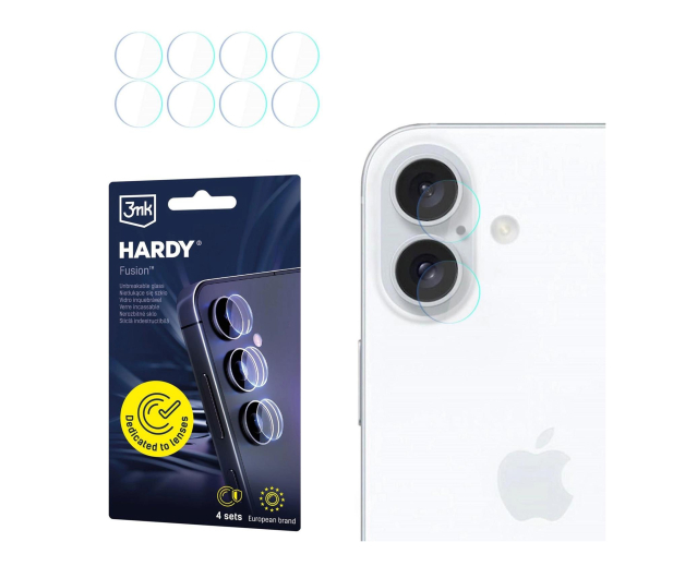 3mk Hardy Fusion Lens Protection do Apple iPhone 16 Plus - 1571663 - zdjęcie